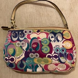 Coach Clutch Wristlet